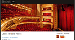 Desktop Screenshot of opera-karaoke.net